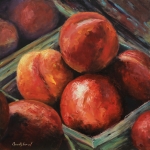 Basket of Fruit 12x12 by Bob Bradshaw