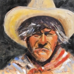 El Hombre 12x12 by Bob Bradshaw