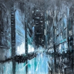 Nighttime-24x24 by Bob Bradshaw