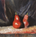 Red Pears 12x12 by Bob Bradshaw