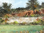 River-Cliff-9x12 by Bob Bradshaw