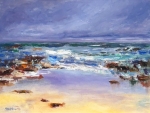 Rough-Coast-9x12 by Bob Bradshaw