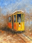 Town-Trolley-12x9 by Bob Bradshaw