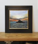 Plein Air type black frame