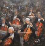 Houston Symphony 20x20 by Bob Bradshaw